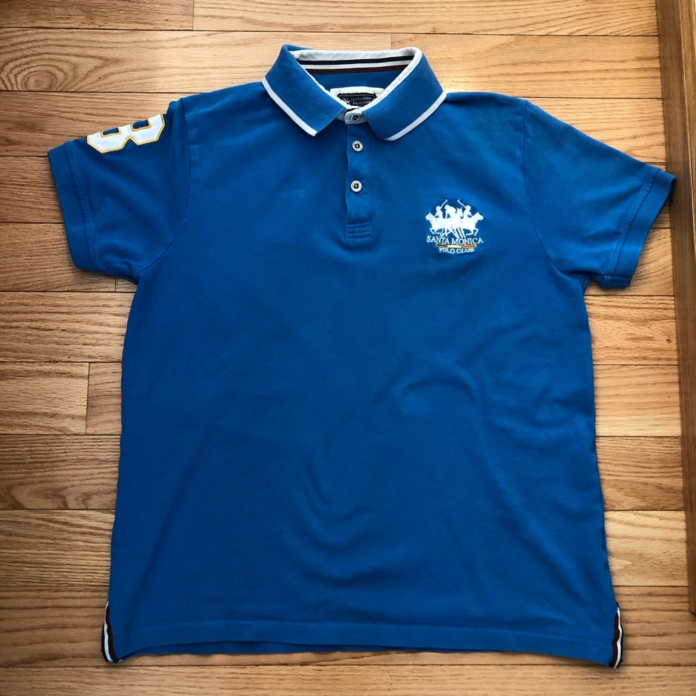Polo Club Santa Monica Men’s blue shirt